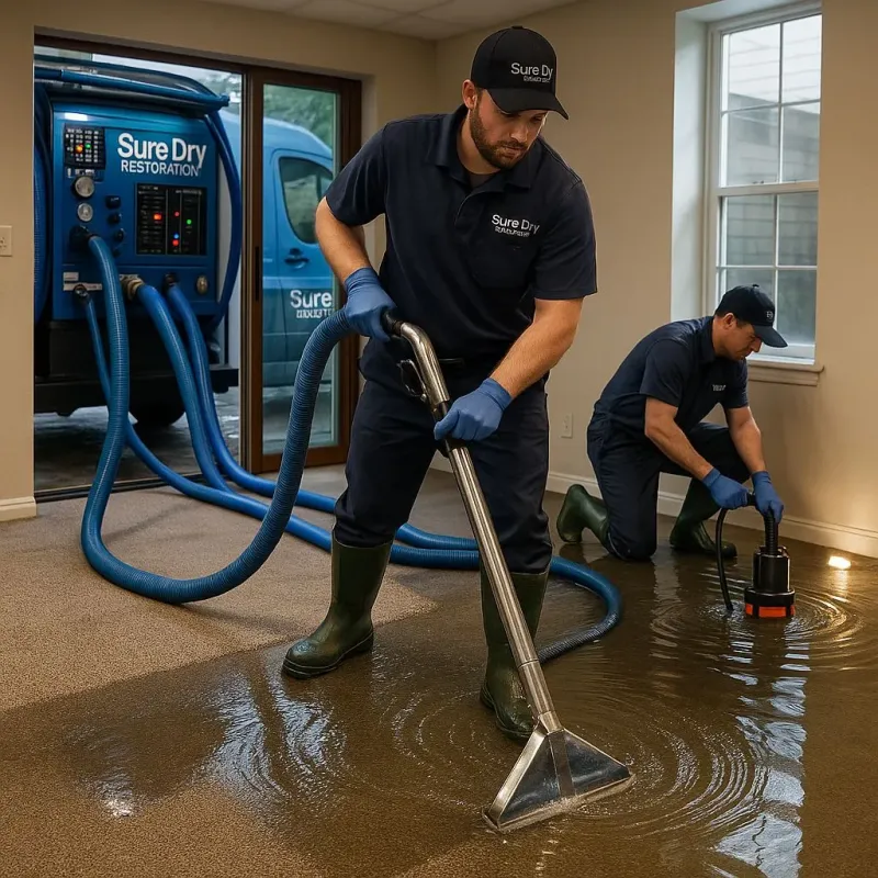 Water Extraction and Removal process in Scenic Oaks, TX